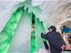 山西300万年冰洞似水晶宫殿 与千年活火山比邻而居
