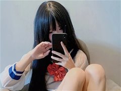 推特美女@崽崽爱牛牛 双马尾居家私拍尺度图